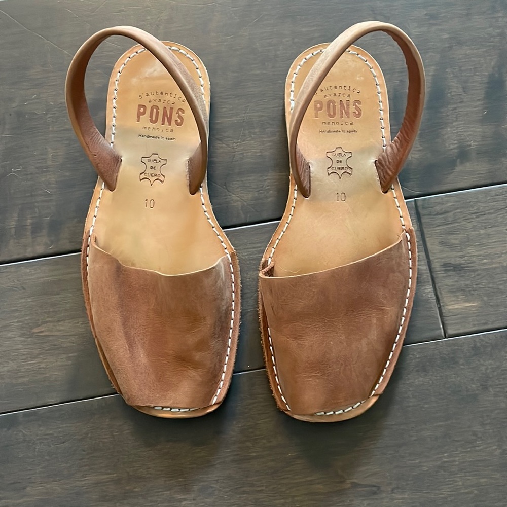 Pons Avarcas size 10 brown